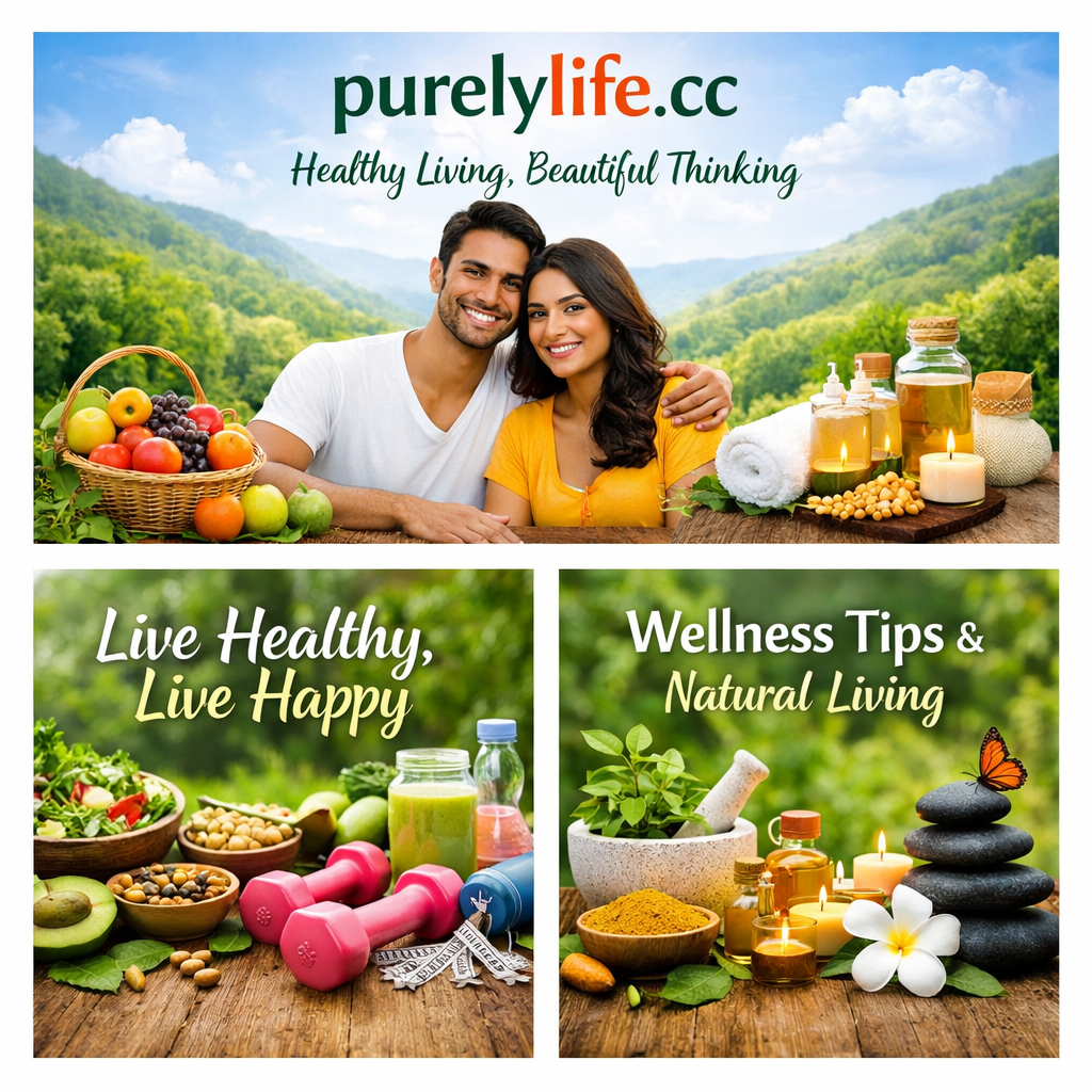 Smiling couple outdoors with tagline “Healthy Livi